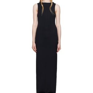 SKIMS Sleek Black Maxi Dress